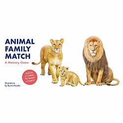 Animal Family Match: A Matching Memory Game