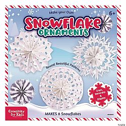 Make Your Own Snowflake Ornaments