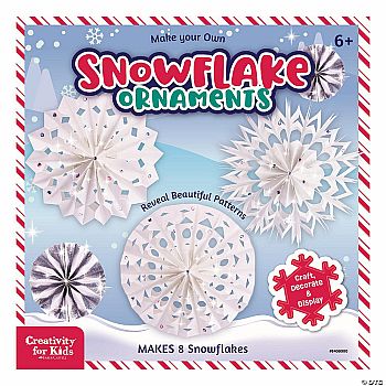 Make Your Own Snowflake Ornaments