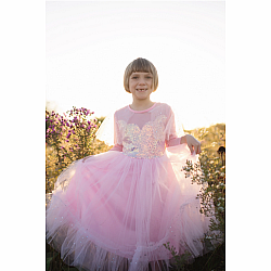 Elegant In Pink Dress (Size 5-6)