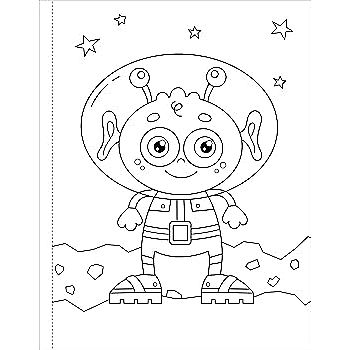 Solar System Coloring Book
