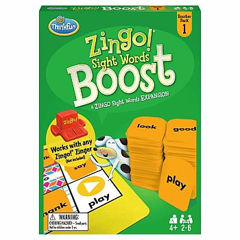 Zingo! Sight Words Boost. Expansion Pack