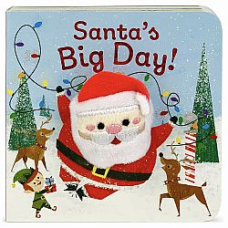Santa's Big Day Finger Puppet (Board Book)
