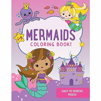 Mermaids Coloring Book