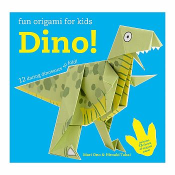 Fun Origami for Children: Dino!: 12 daring dinosaurs to fold