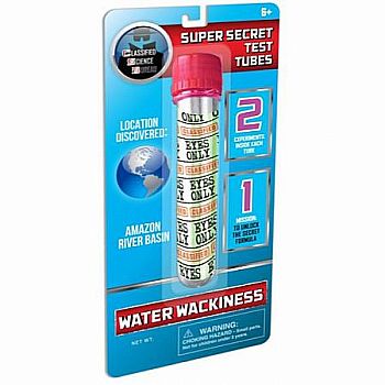 Super Secret Test Tubes, Water Wackiness