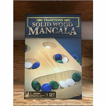 Traditions Solid Wood Mancala