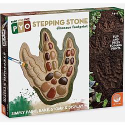 Paint Your Own Stepping Stone: Dinosaur Footprint