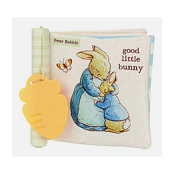 Peter Rabbit Soft Book with Teether