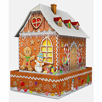 Ravensburger "Gingerbread House; Night Edition" (216 pc 3D Puzzle)