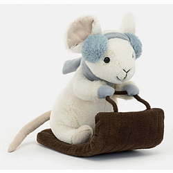 Merry Mouse Sleighing
