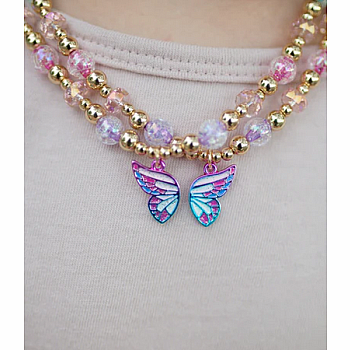 Butterfly Wishes BFF Necklaces