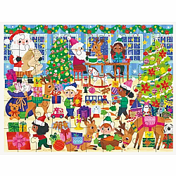 Crocodile Creek "Santa's Workshop" (50 Pc Puzzle)