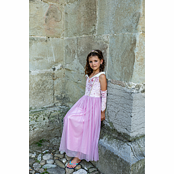 Velvety Soft Sleeping Sweetheart with Arm Warmers (Size 5-6)	