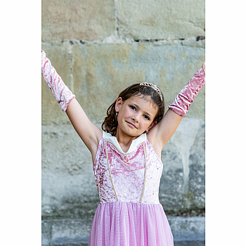 Velvety Soft Sleeping Sweetheart with Arm Warmers (Size 5-6)	
