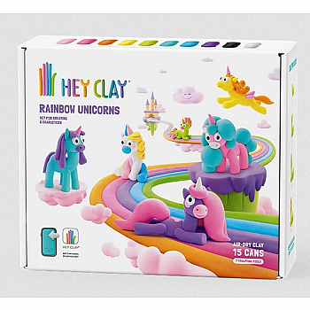 Hey Clay! Rainbow Unicorns