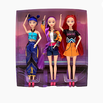 Kpop Demon Hunters Huntrix Collectible Doll Trio