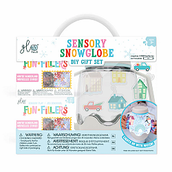 Glo Pals DIY Sensory Play Jar Set: Snowglobe