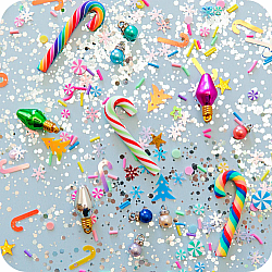 Glo Pals DIY Sensory Play Jar Set: Snowglobe	