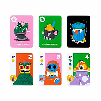 Monster Chef: A Disgusting Card Game: Make The Grossest Burger Ever