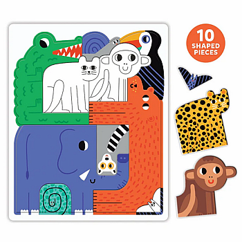 Jungle We Go Together Puzzle