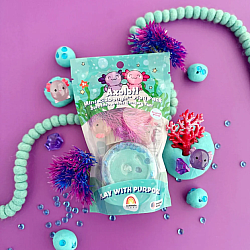 Sensory Play Dough Mini Kit, Axolotl