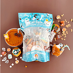 Sensory Play Dough Kit, Cat Cafe