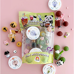 Sensory Play Dough Kit, Bubble Tea
