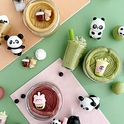 Sensory Play Dough Kit, Bubble Tea
