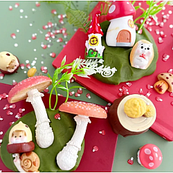 Sensory Play Dough Kit, Mushroom Meadow
