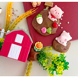Sensory Play Dough Kit, Farm