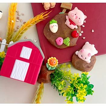 Sensory Play Dough Kit, Farm