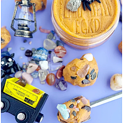 Sensory Play Dough Kit, Crystal Cavern Mine 