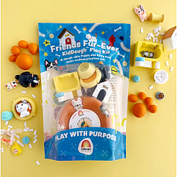 Sensory Play Dough Kit, Friends Fur-Ever