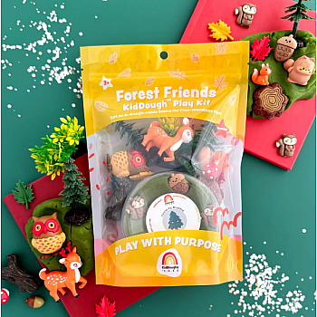 Sensory Play Dough Kit, Forest Friends