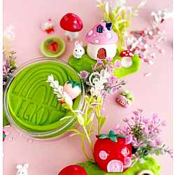 Sensory Play Dough Kit, Bunny Berry Village