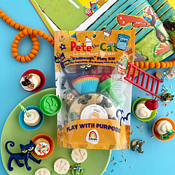 Sensory Play Dough Kit, Pete the Cat