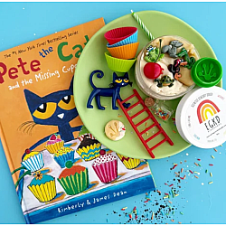 Sensory Play Dough Kit, Pete the Cat
