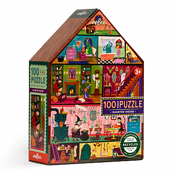 Eeboo "Haunted House" (100 pc Puzzle)