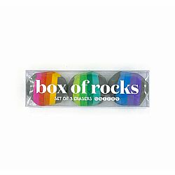 Box of Rocks Erasers