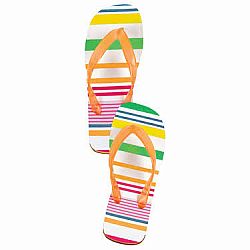 Flip Flop Glitter Bookmark